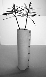 Flaschenkleid mit 6 Nieten