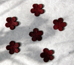 Lederblüten-dunkelrot_LEAP014_Foto:www.material-idee.com