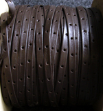 Lederband dunkelbraun - LEBA007