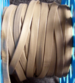 Lederband beige - LEBA018