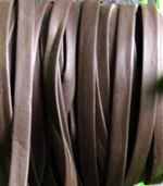 Lederband dunkelbraun - LEBA019